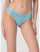 Calvin Klein Slip cu banda logo in talie - Turcoaz