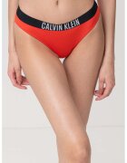 Calvin Klein Slip cu imprimeu logo - Negru/Portocaliu mandarina