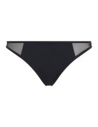 Calvin Klein Slip cu insertii din plasa - Negru