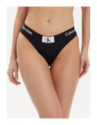 Calvin Klein Slip de baie bikini dama negru - elastic -