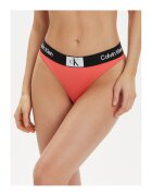 Calvin Klein Slip de baie dama - stil coral