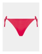 Calvin Klein Slip de bikini dama - rosu - poliester reciclat - elastan