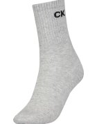 Calvin Klein Sosete lungi cu detaliu logo - Gri melange