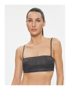 Calvin Klein Sutien de baie dama - negru stralucitor -