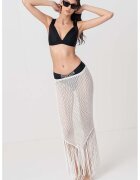 Calvin Klein Sutien de baie triunghiular cu bretele late - Negru