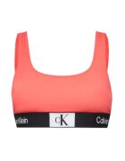 Calvin Klein Sutien de bikini dama - coral - 80% poliamida reciclata - 20% elastan -