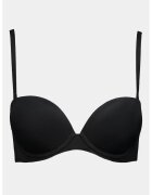 Calvin Klein Sutien push-up cu bretele detasabile Perfectly Fit - Negru