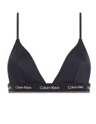 Calvin Klein Top bikini Triangle-Rp - negru - poliamida - Negru