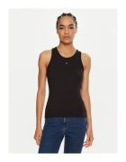 Calvin Klein Top Dama - Negru - bumbac si elastan