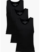 Calvin Klein Top din amestec de bumbac cu decolteu amplu - Negru
