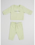 Calvin Klein Trening din amestec de bumbac organic cu logo - Verde pal