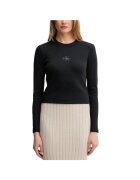 Calvin Klein Tricou A- LS MONOGRAM BABY TEE-LV047A803G-UB1