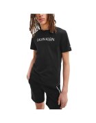 Calvin Klein Tricou baieti - cu logo - Bumbac - Negru - 4 ani