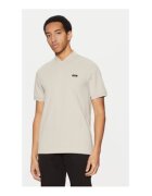 Calvin Klein Tricou barbati - bej - 96% bumbac organic - 4% elastan