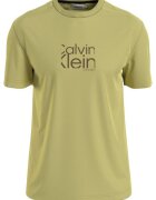 Calvin Klein Tricou barbati din bumbac - Jeans - Lime - Kaki