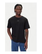 Calvin Klein Tricou barbati - negru - 95% bumbac - 5% elastan