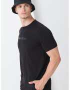 Calvin Klein Tricou cu decolteu la baza gatului pentru antrenament - Negru