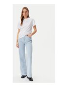 Calvin Klein Tricou Dama - Alb - bumbac organic - Alb
