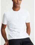 Calvin Klein Tricou de bumbac organic - Alb/Negru