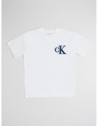Calvin Klein Tricou din bumbac cu aplicatie logo - Alb