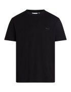 Calvin Klein Tricou din bumbac cu decolteu la baza gatului - Negru