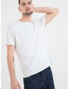 Calvin Klein Tricou din bumbac cu model uni - Alb