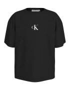 Calvin Klein Tricou lejer din bumbac - Negru