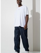 Calvin Klein Tricou lejer din bumbac pique - Negru stins/Alb optic
