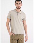 Calvin Klein Tricou polo din bumbac pique cu croiala slim-fit - Verde pal