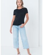 Calvin Klein Tricou slim fit cu model uni - Negru