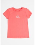 Calvin Klein Tricou slim fit de bumbac - Fucsia