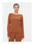 Calvin Klein Underwear Bluza de pijama dama maro