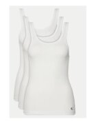 Calvin Klein Underwear Set 3 maiouri dama - bumbac - alb -