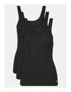 Calvin Klein Underwear Set 3 maiouri dama - negru - bumbac - Negru
