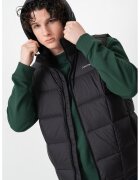 Calvin Klein Vesta bufanta matlasata - Negru