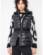Calvin Klein Vesta cu curea si gluga - Negru