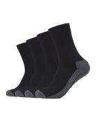 Camano Set de sosete lungi unisex Pro Tex - 4 perechi - Negru