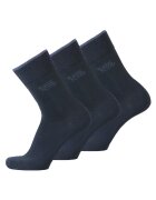 Camel Active Set de sosete lungi din amestec de bumbac organic - 3 perechi - Albastru inchis
