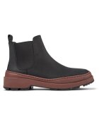 Camper Ghete Chelsea de piele nabuc Brutus Trek 51787 - Negru
