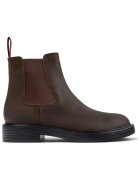 Camper Ghete Chelsea de piele nabuc Dean - Maro