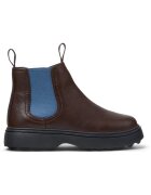 Camper Ghete Chelsea de piele Norte 8457 - Maro cognac/Albastru deschis