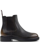 Camper Ghete Chelsea din piele Dean 50315 - Negru/Maro
