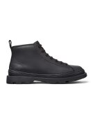Camper Ghete de piele cu logo discret - Negru/Gri antracit