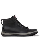 Camper Ghete din piele Peu Pista GM 1215 - Negru/Gri deschis