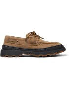 Camper Pantofi boat din piele intoarsa Brutus - Maro deschis