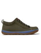 Camper Pantofi casual din piele nabuc Peu Pista GM 1213 - Verde feriga