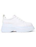 Camper Pantofi cu aspect masiv si talpa wedge Pix - Alb optic