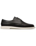 Camper Pantofi derby din piele Juddie - Negru