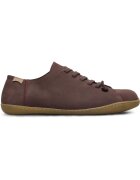 Camper Pantofi din piele nabuc Peu Cami 1007 - Maro