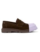Camper Pantofi loafer cu aplicatie cap-toe Junction 20633 - Maro inchis/Lila